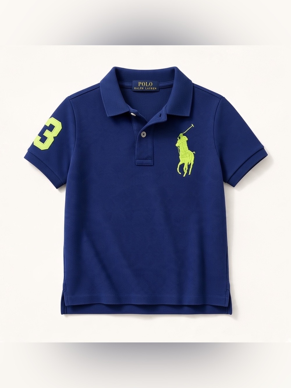 Polo by Ralph Lauren Boys Big Pony Cotton Mesh Polo Shirt
